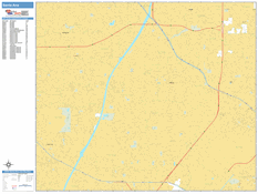 Santa Ana Digital Map Basic Style